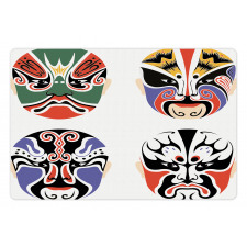 Chinese Opera Mask Pet Mat