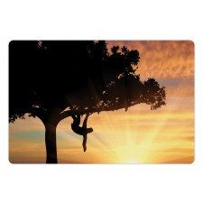 Sunset View Exotic Fauna Pet Mat