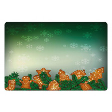 Xmas Cookies Pet Mat