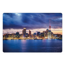 Auckland in New Zealand Pet Mat