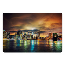 Fantasy Sky NYC Sunset Pet Mat