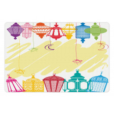 Colorful Framework Pet Mat