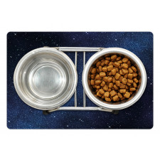 Space and Stars Pet Mat