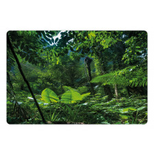 Green Untouched Nature Pet Mat