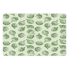 Green and Fresh Food Pet Mat