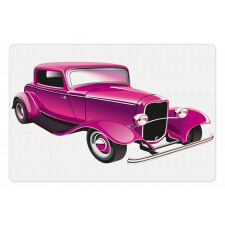 Vintage Muscle Car Pet Mat