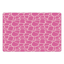 Abstract Giraffe Skin Pet Mat