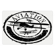 Aviation Retro Pet Mat