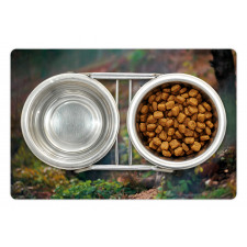 Young Wild Fox in Woodland Pet Mat