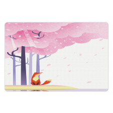 Spring Pink Sakura Idyllic Pet Mat