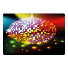 Vivid Disco Ball Pet Mat