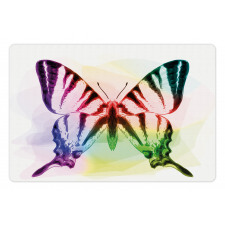 Butterfly Rainbow Pet Mat