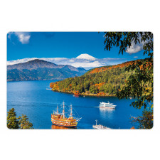 Lake Ashi in Japan Pet Mat