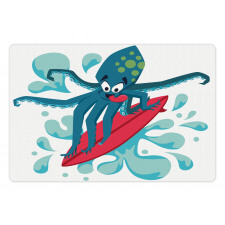 Surfer Octopus Pet Mat