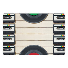 Audio Cassettes Records Pet Mat