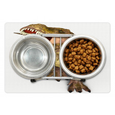 Roaring Vivid T-Rex Pet Mat