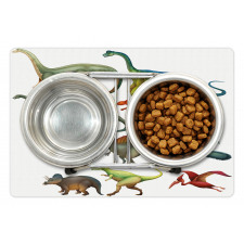 Jurassic Composition Pet Mat