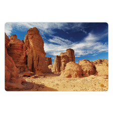 Bizarre Sandstone Cliffs Pet Mat