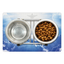 Ethereal Blue Sky Pet Mat