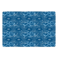 Floral Pattern Pet Mat