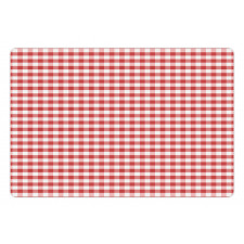 Traditional Gingham Pet Mat