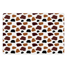 Abstract Cow Hide Pet Mat