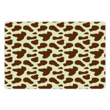 Cattle Skin with Spot Pet Mat