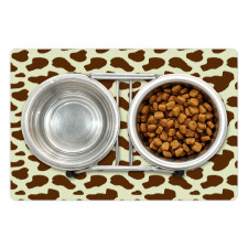 Cattle Skin with Spot Pet Mat