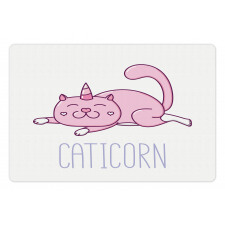 Pink Funny Mascot Pet Mat