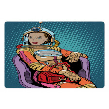 Space Lady Purse Pet Mat