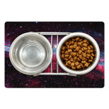 Outer Space Stars Galaxy Pet Mat