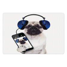 Music Listening Dog Phone Pet Mat