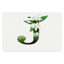 Abstract Jasmine and J Pet Mat