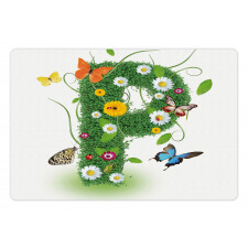 Lively Summer Wings Pet Mat