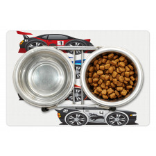 Formula Cars Technology Pet Mat