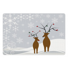 Reindeers Noel Pet Mat