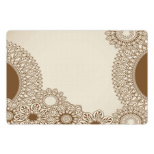 Old Fashioned Mandala Art Pet Mat