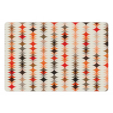 Vintage Oval Pattern Pet Mat