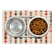 Vintage Oval Pattern Pet Mat