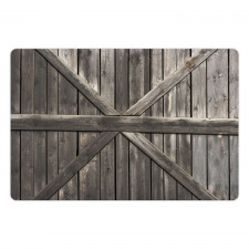 Old Door Rustic Life Pet Mat