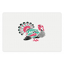 Thanksgiving Animal Pet Mat