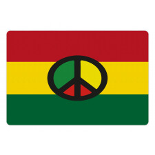 Reggae Culture Peace Pet Mat