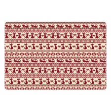 Cat Pattern Pixel Art Pet Mat