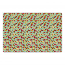 Ornate Kids Birds Pet Mat