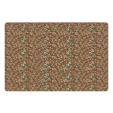 Swirls Circles Pet Mat