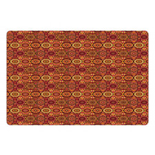 Floral Boho Geometric Pet Mat