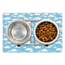 Clear Summer Sky Pattern Pet Mat