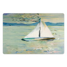 Monet Sailing Boat Pet Mat