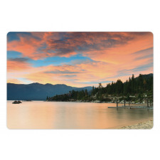 Sunset at Lake Tahoe USA Pet Mat