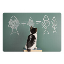 Arithmetic Fish Problem Pet Mat